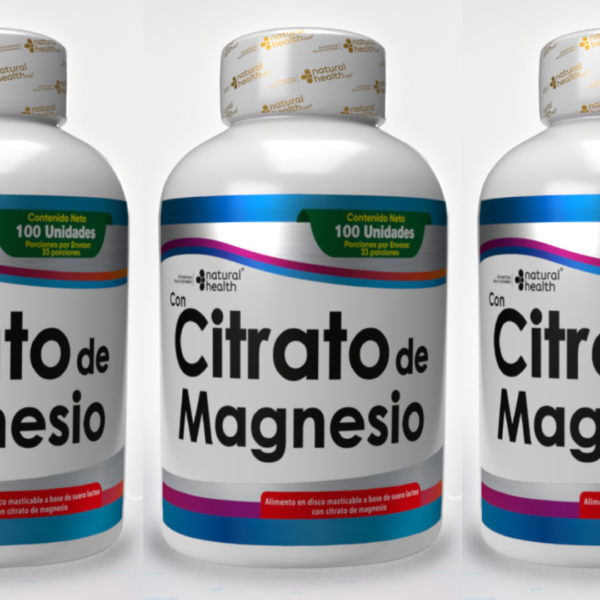 CITRATO DE MAGNESIO 100 und.